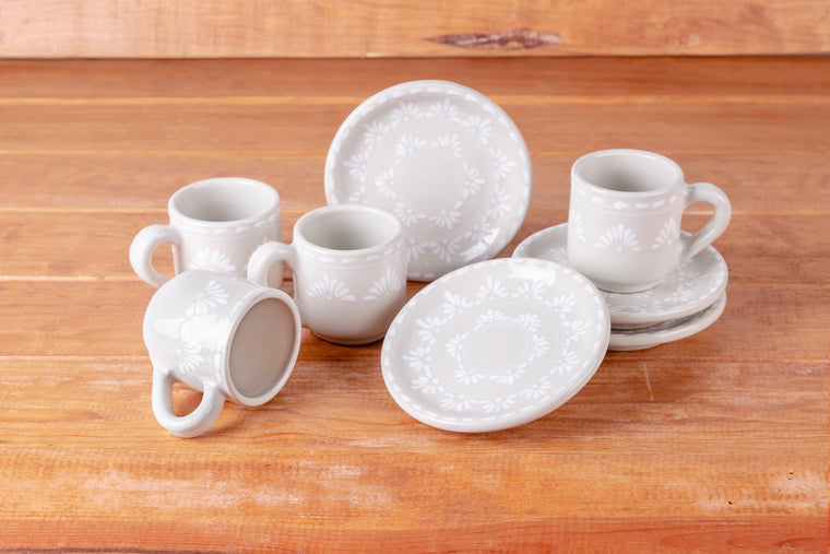 Set Espresso Mila - 8 piezas
