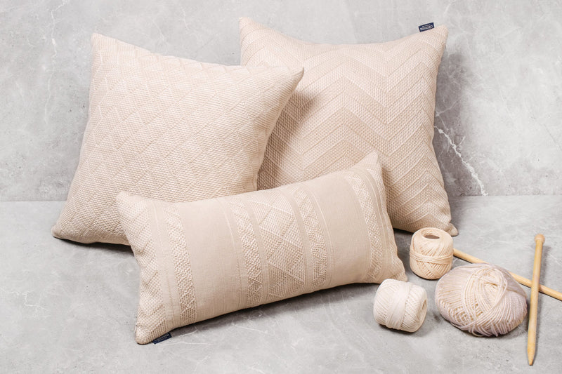 Cojín Lumbar Beige - Colección Meraki